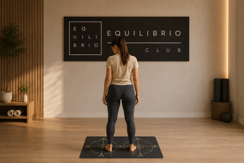 Análisis de la función del pie sobre un tapiz de valoración postural en Equilibrio Club.