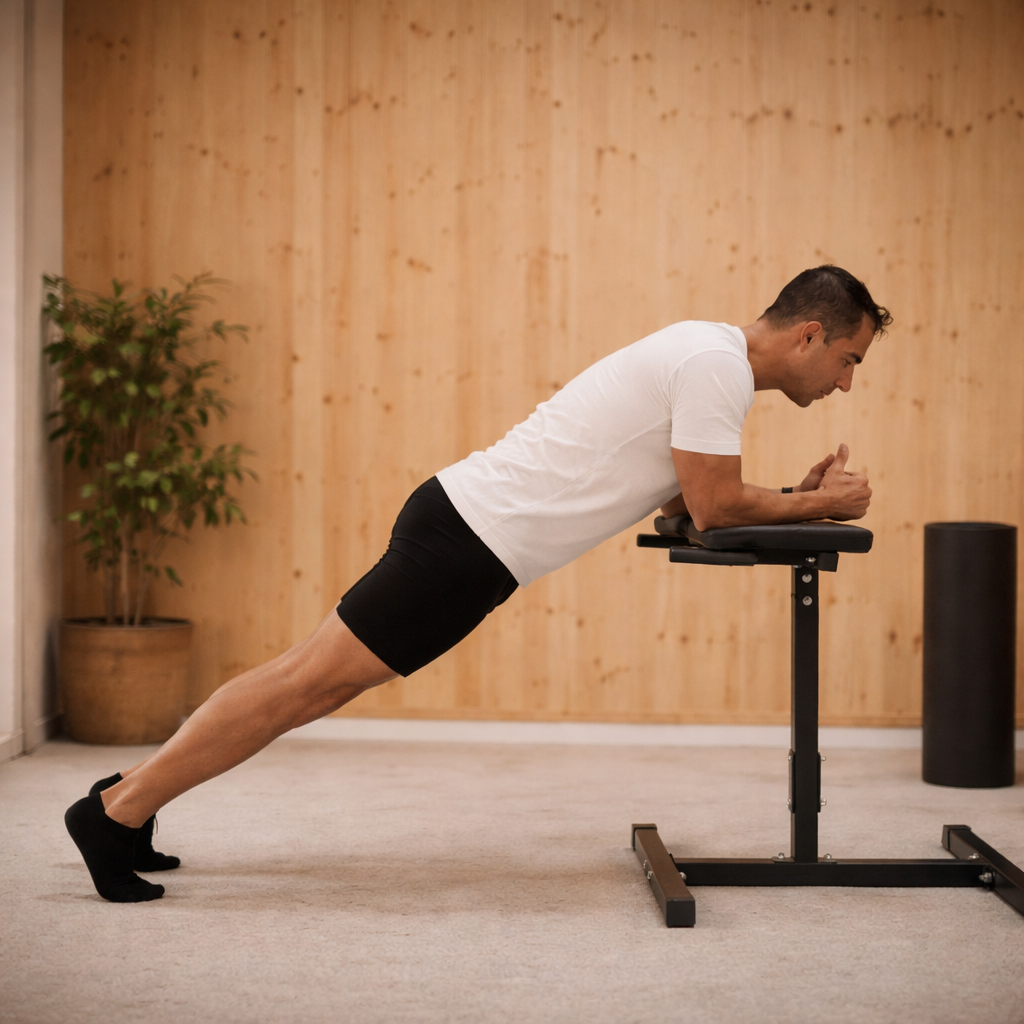 plancha respetuosa ejercicio entrenamiento respetuoso zona lumbar