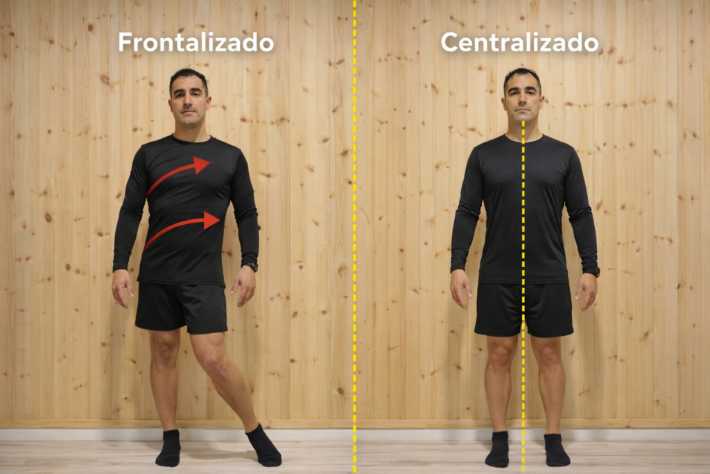 Ciática en Alicante explicada desde la frontalidad y la centralidad corporal en Equilibrio Club