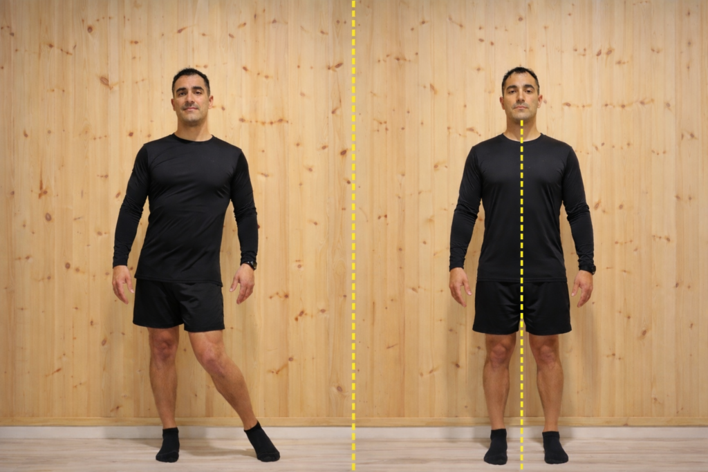 Comparación entre frontalidad y centralidad corporal en el origen de la ciática en Alicante